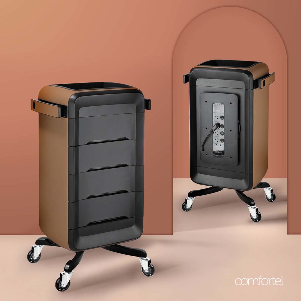 Mova Salon Trolley - Bronze